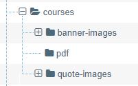 Adding banners and quotes to courses